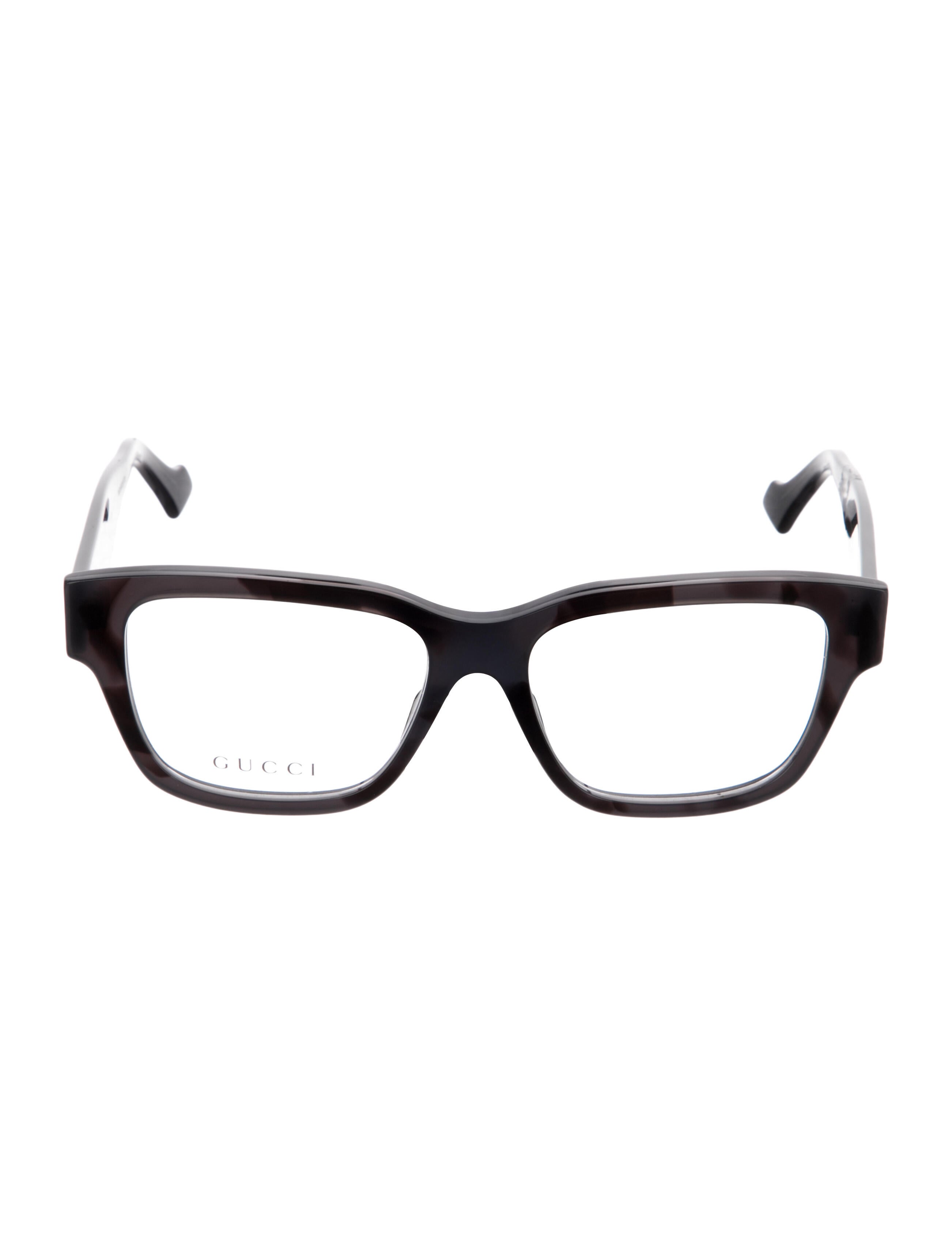 Gucci Interlocking G Logo Square Eyeglasses