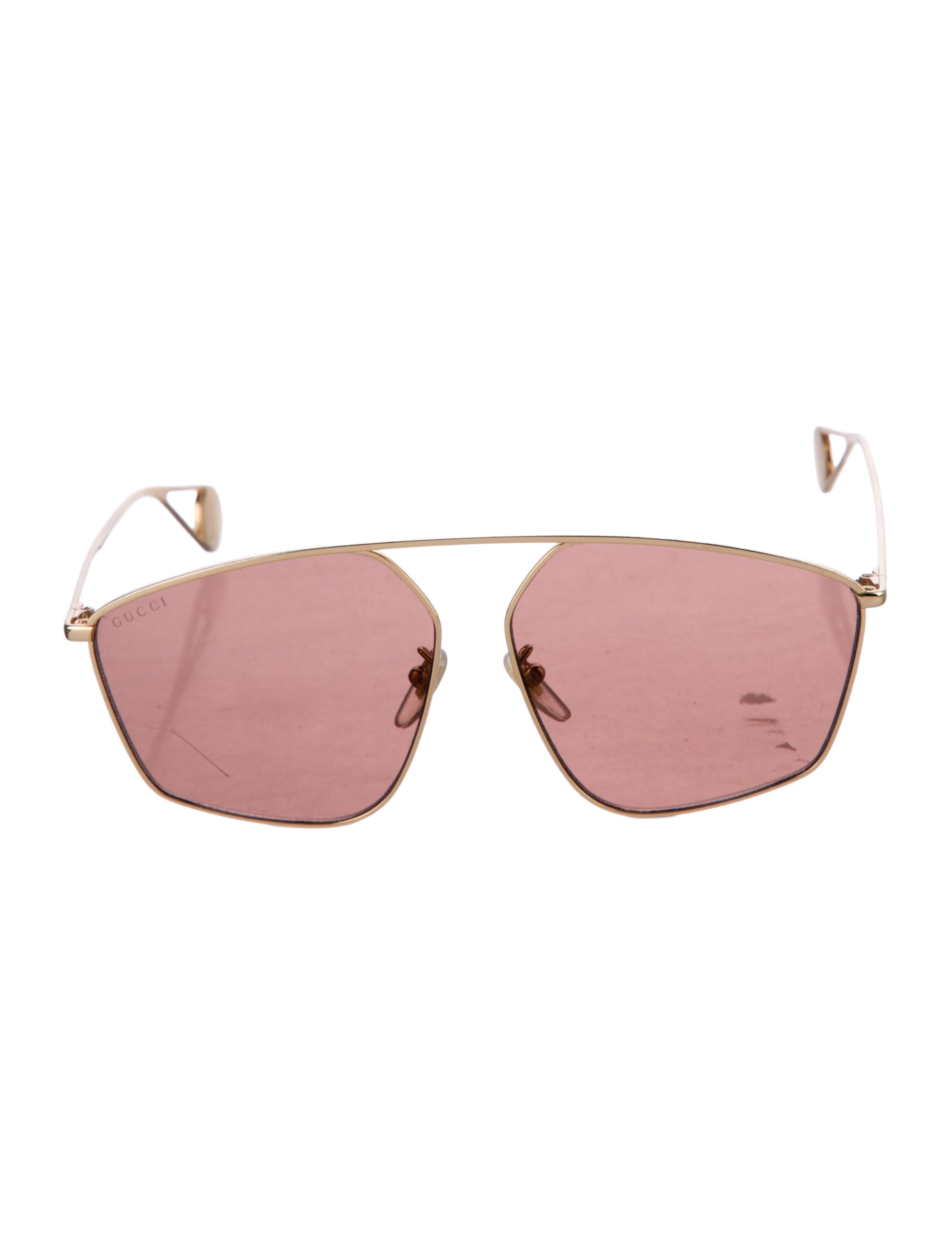 Gucci Square Tinted Sunglasses