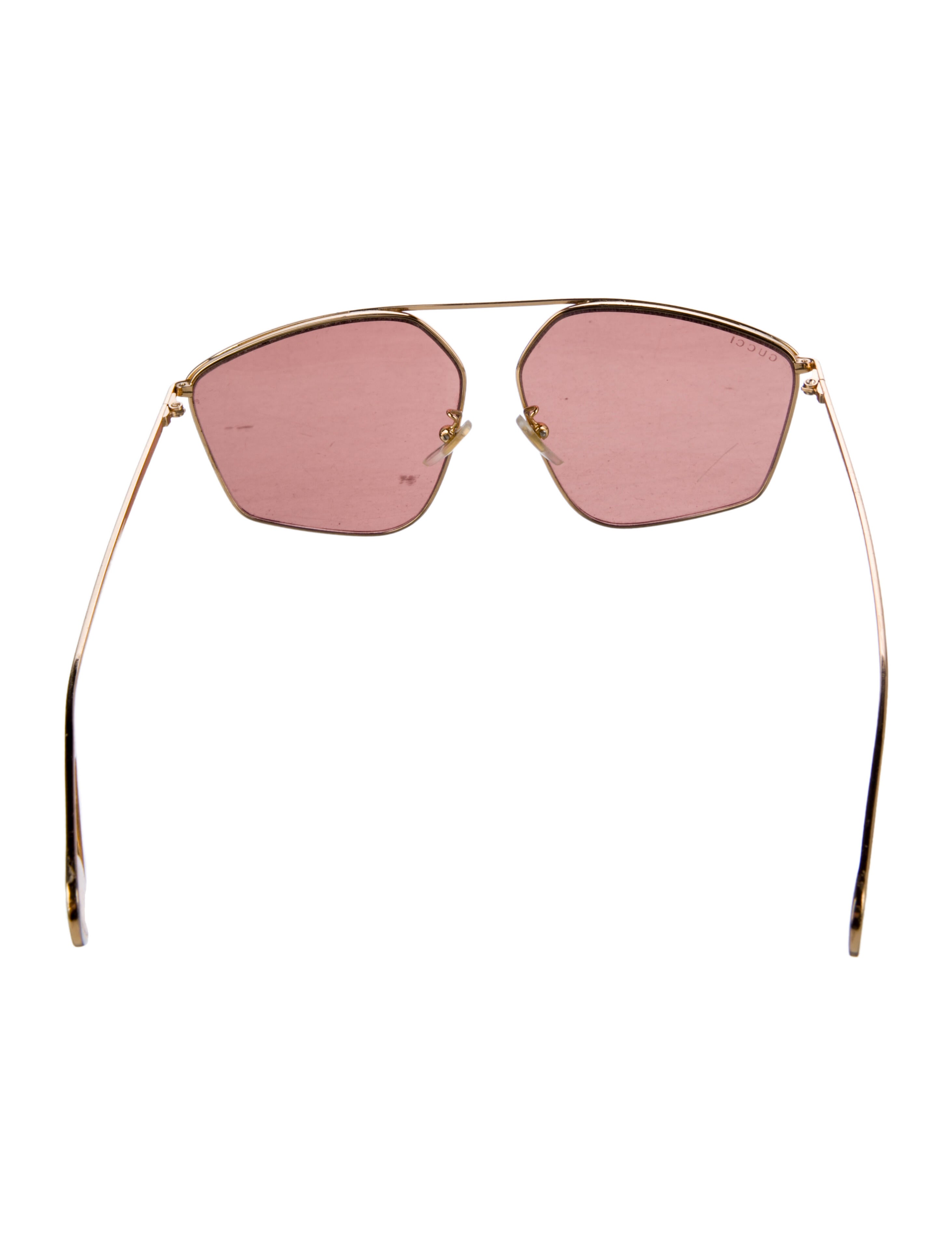 Gucci Square Tinted Sunglasses