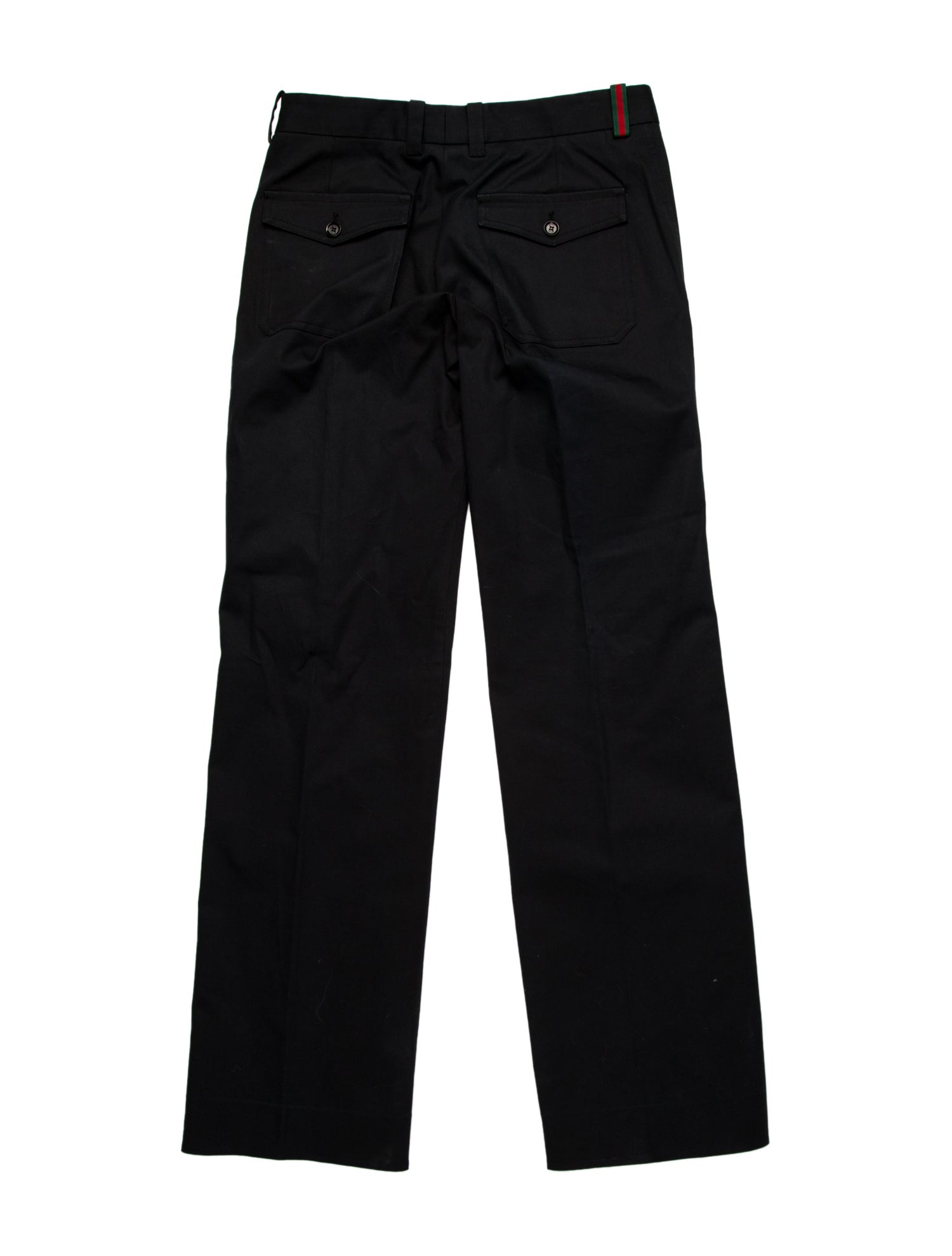 Gucci Web Accent Dress Pants