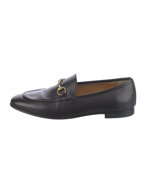 Gucci Horsebit Accent Leather Loafers
