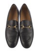 Gucci Horsebit Accent Leather Loafers