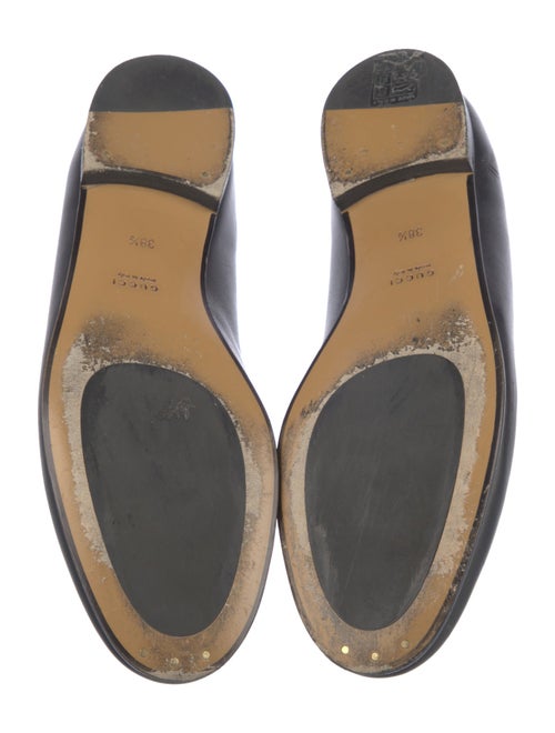Gucci Horsebit Accent Leather Loafers