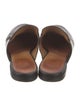Gucci Horsebit Accent Leather Mules