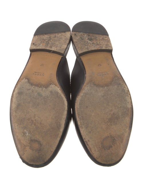 Gucci Horsebit Accent Leather Mules