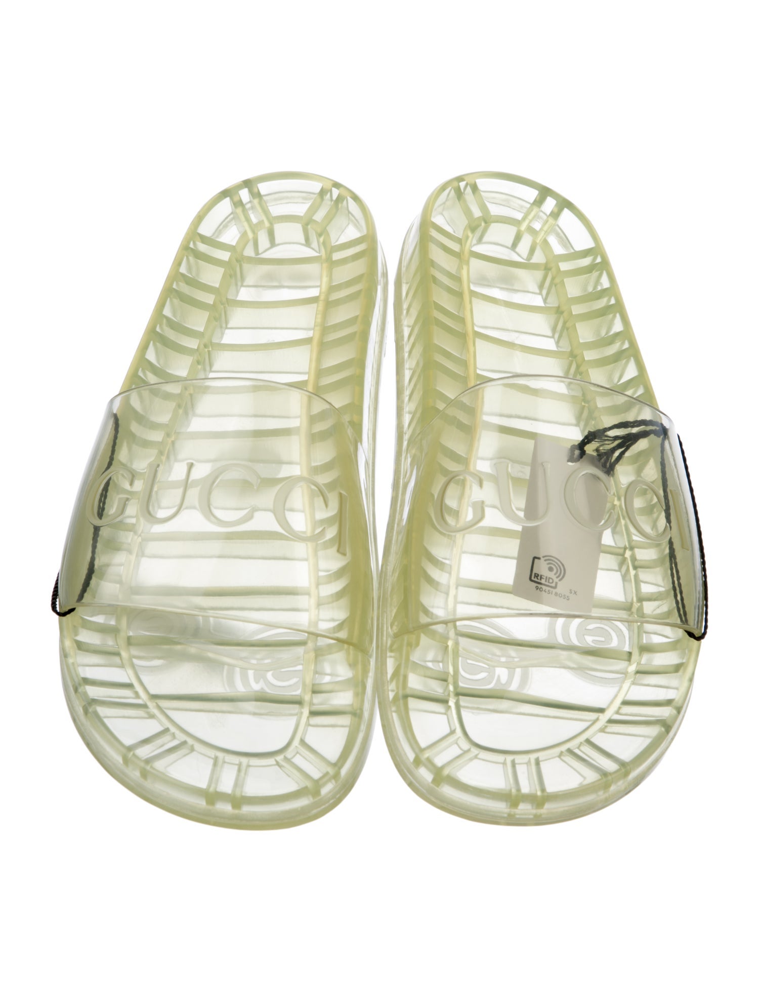 Gucci Rubber Patterned Slides