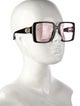 Gucci Interlocking G Logo Square Sunglasses