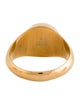 Gucci Enamel Blondie Interlocking G Signet Ring