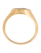 Gucci Enamel Blondie Interlocking G Signet Ring