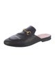 Gucci Horsebit Accent Leather Mules