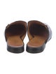 Gucci Horsebit Accent Leather Mules