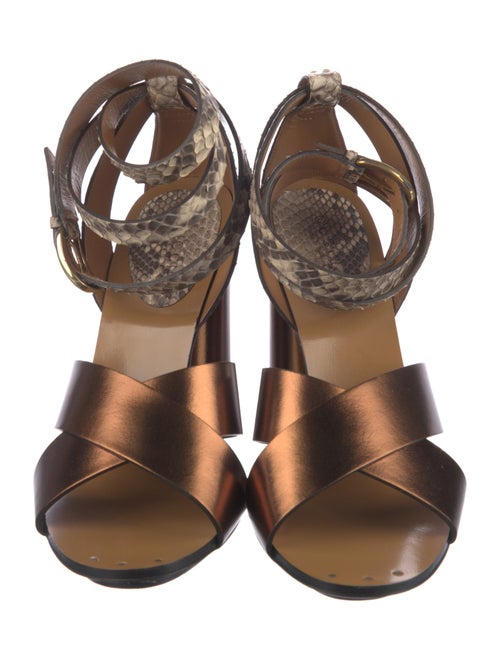 Gucci Leather Sandals w/ Tags