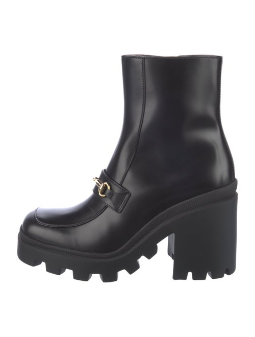 Gucci Horsebit Accent Leather Boots w/ Tags