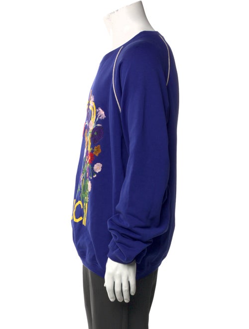Gucci Graphic Print Crew Neck Sweatshirt