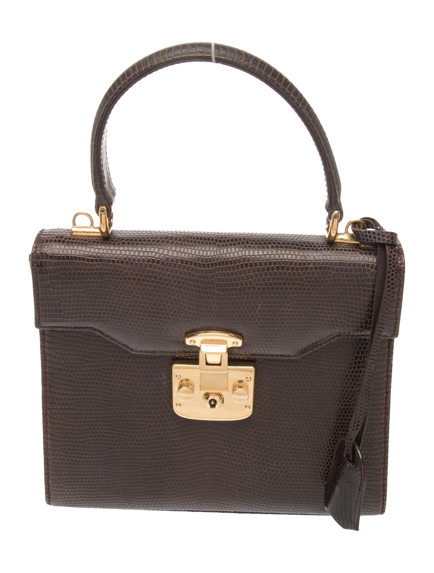 Gucci Leather Top Handle Bag