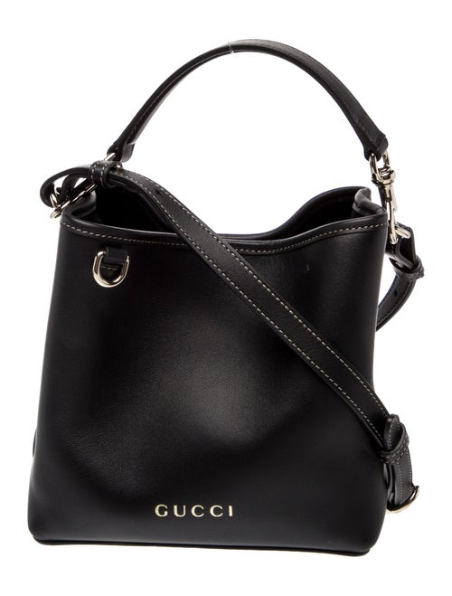 Gucci Leather Emblem Small
