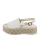 Gucci GG Supreme Slingback Sandals