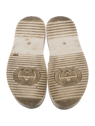 Gucci GG Supreme Slingback Sandals