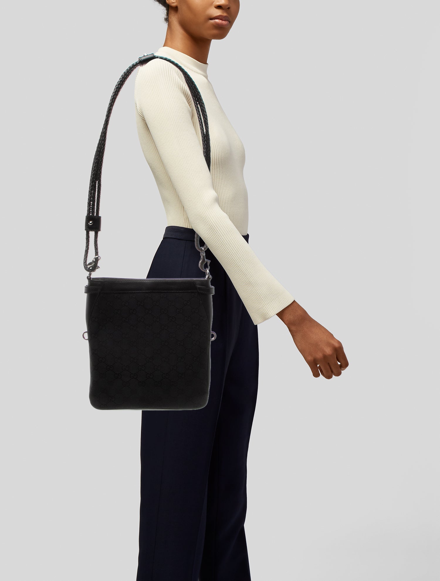 Gucci GG Canvas Shoulder Bag