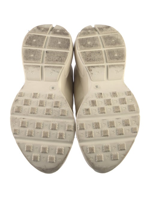 Gucci Web Accent Leather Chunky Sneakers