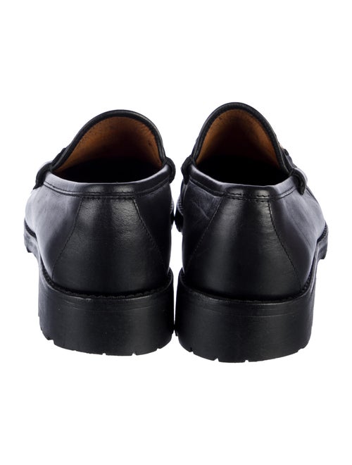 Gucci Horsebit Accent Leather Dress Loafers