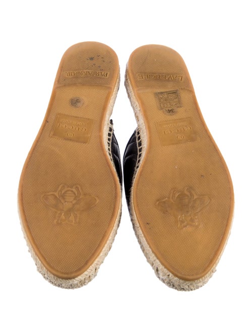 Gucci Double G Logo Leather Mules