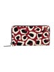 Gucci Leather Animal Print Wallet