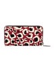 Gucci Leather Animal Print Wallet