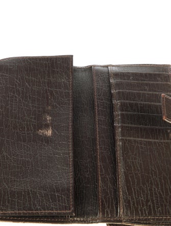 Gucci Long Flap Wallet GG Canvas Continental Wallet