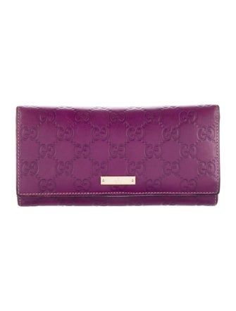 Gucci GG Plus Leather Continental Wallet