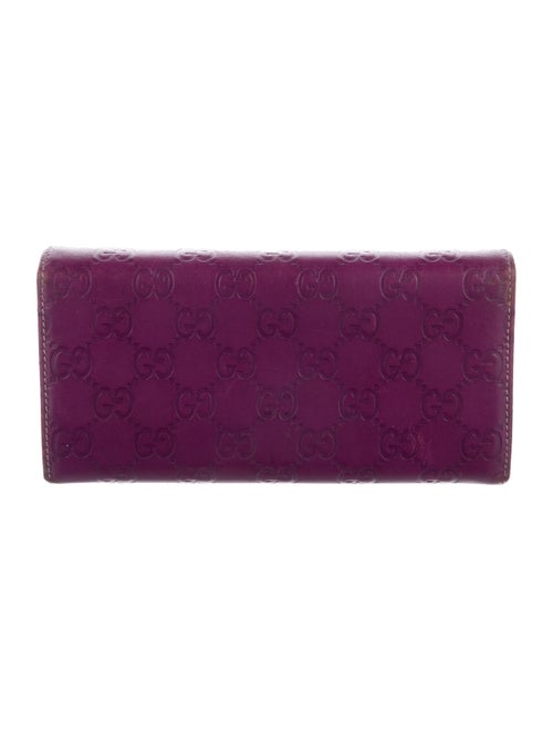 Gucci GG Plus Leather Continental Wallet