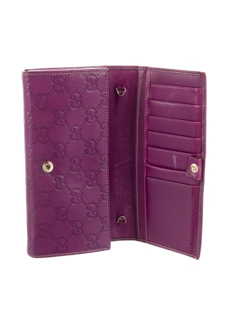 Gucci GG Plus Leather Continental Wallet