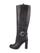 Gucci Leather Riding Boots