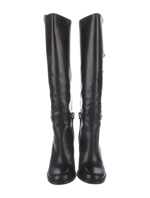 Gucci Leather Riding Boots