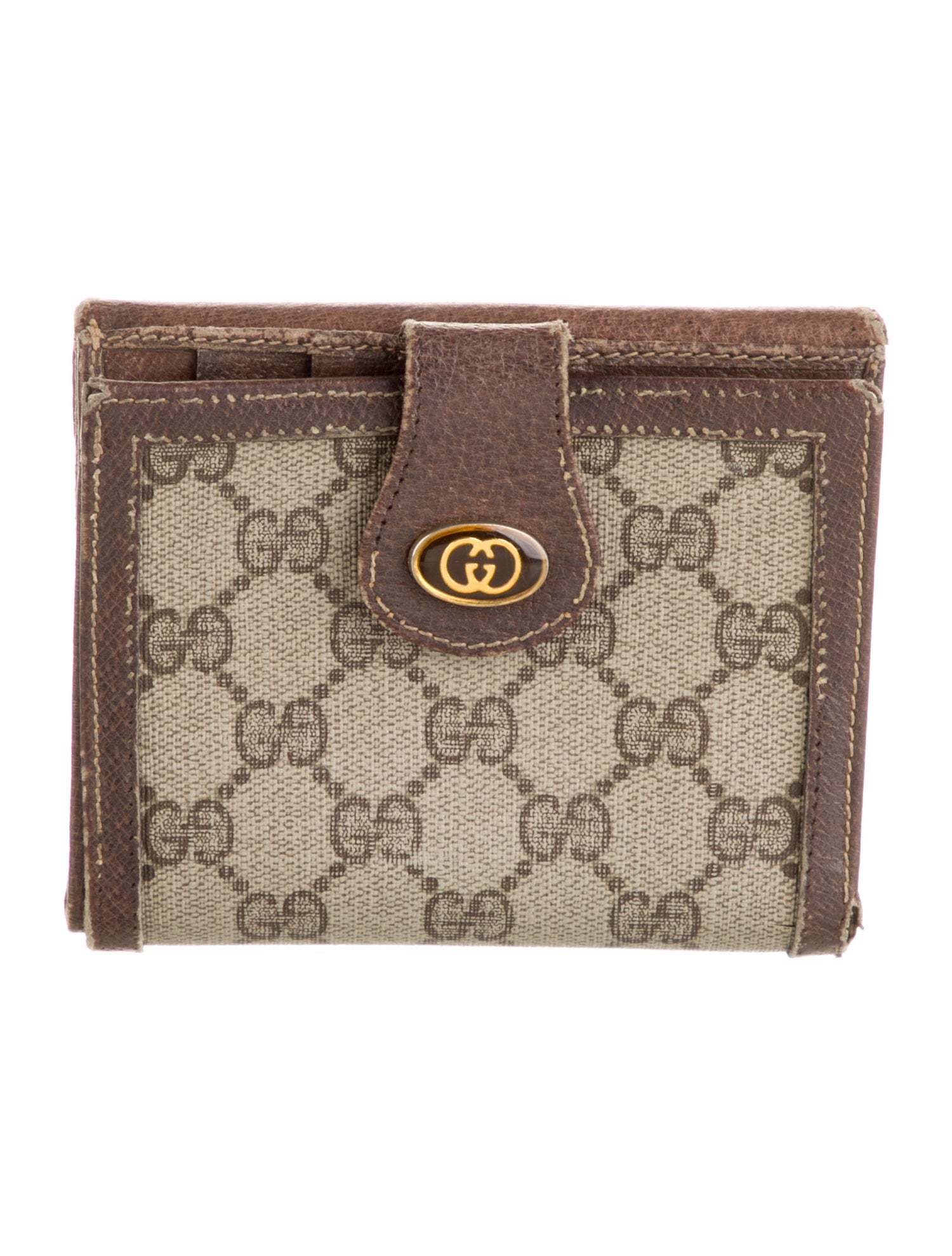 Gucci Vintage GG Plus French Purse