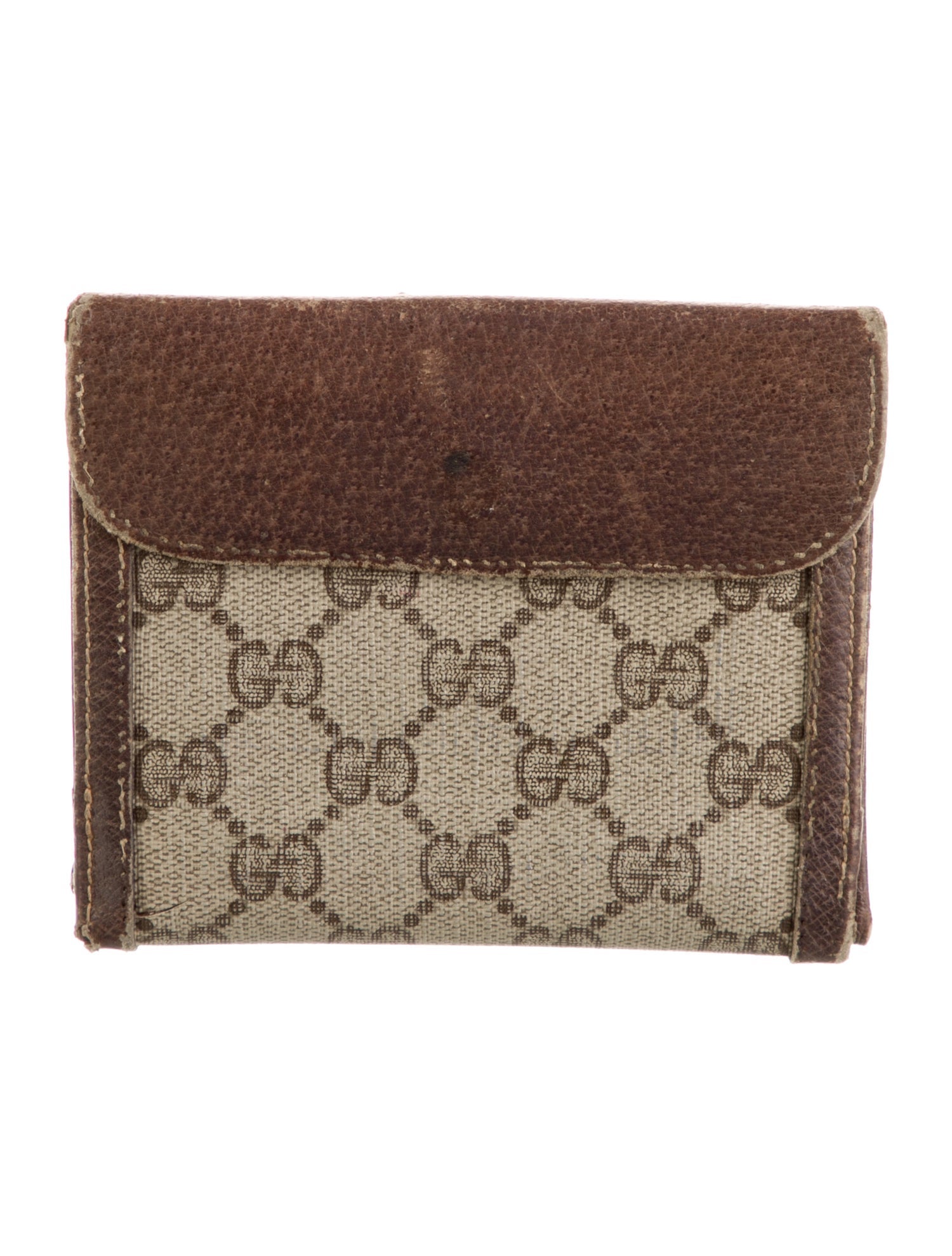 Gucci Vintage GG Plus French Purse