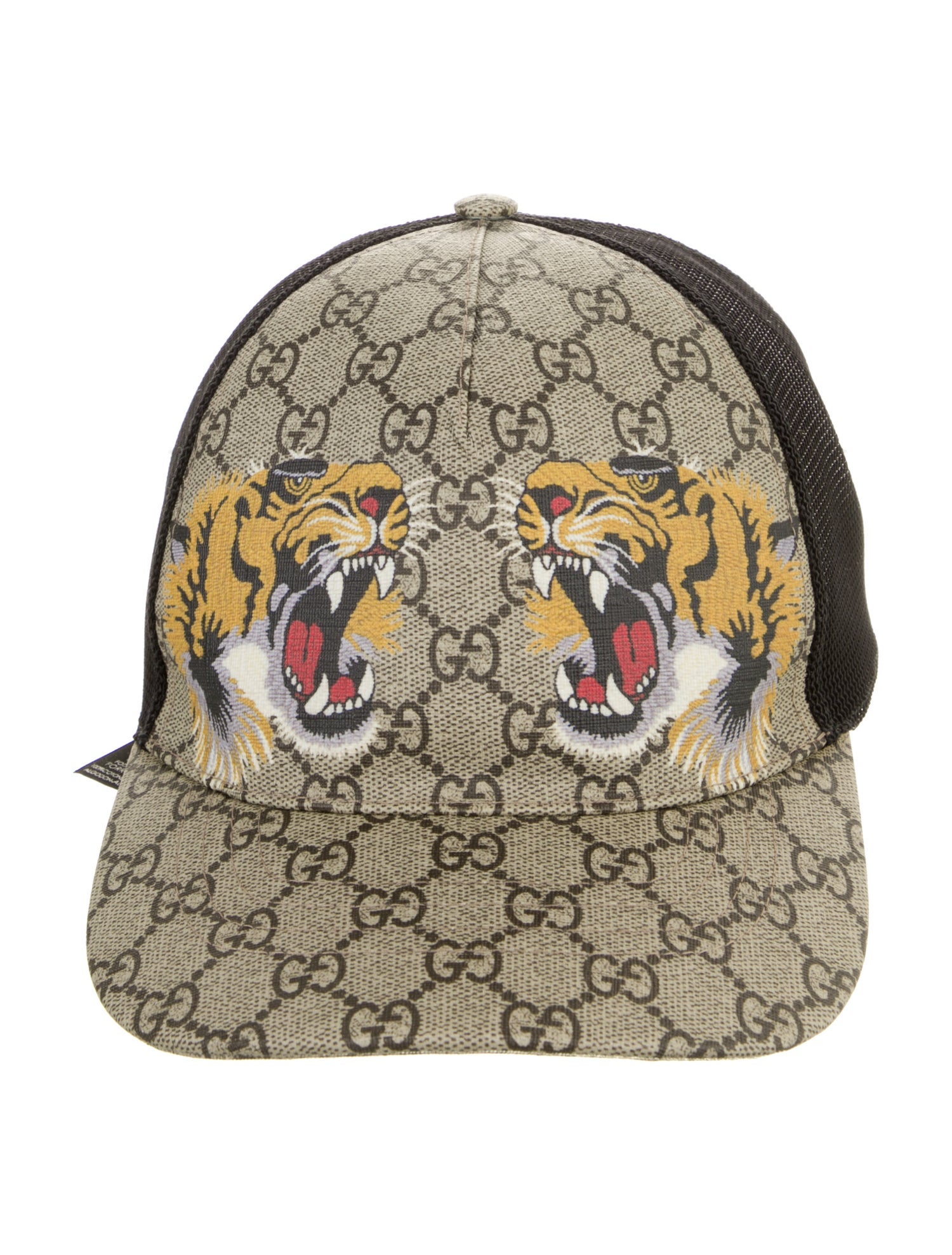 Gucci GG Lion Print Baseball Hat