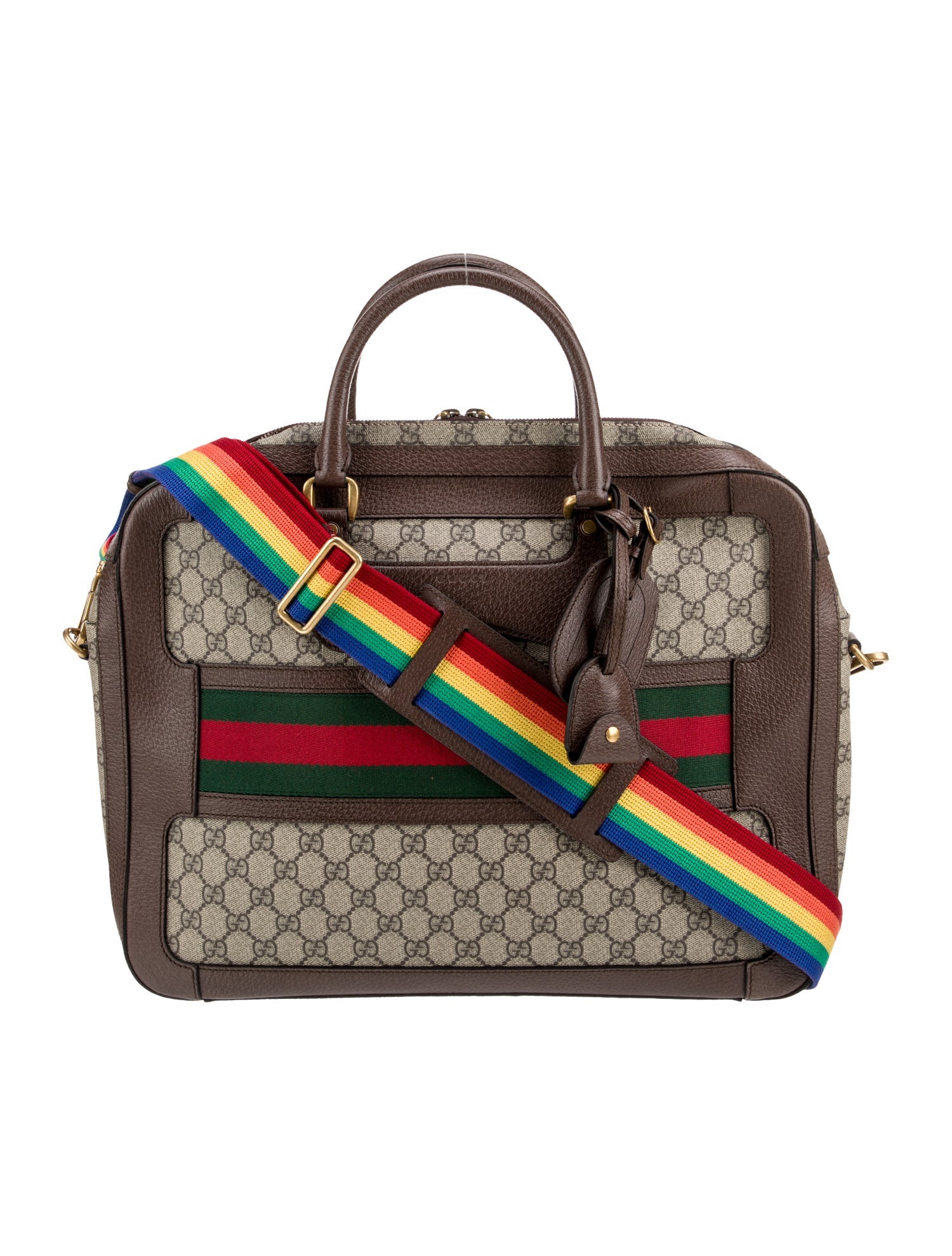 Gucci GG Supreme Weekender Bag