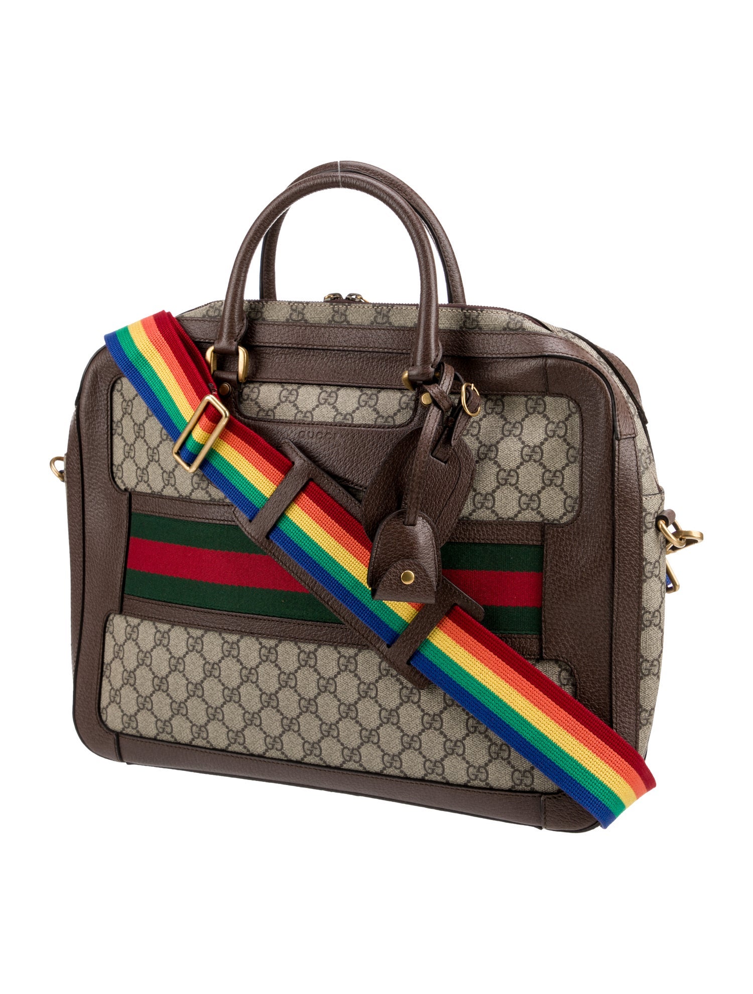 Gucci GG Supreme Weekender Bag