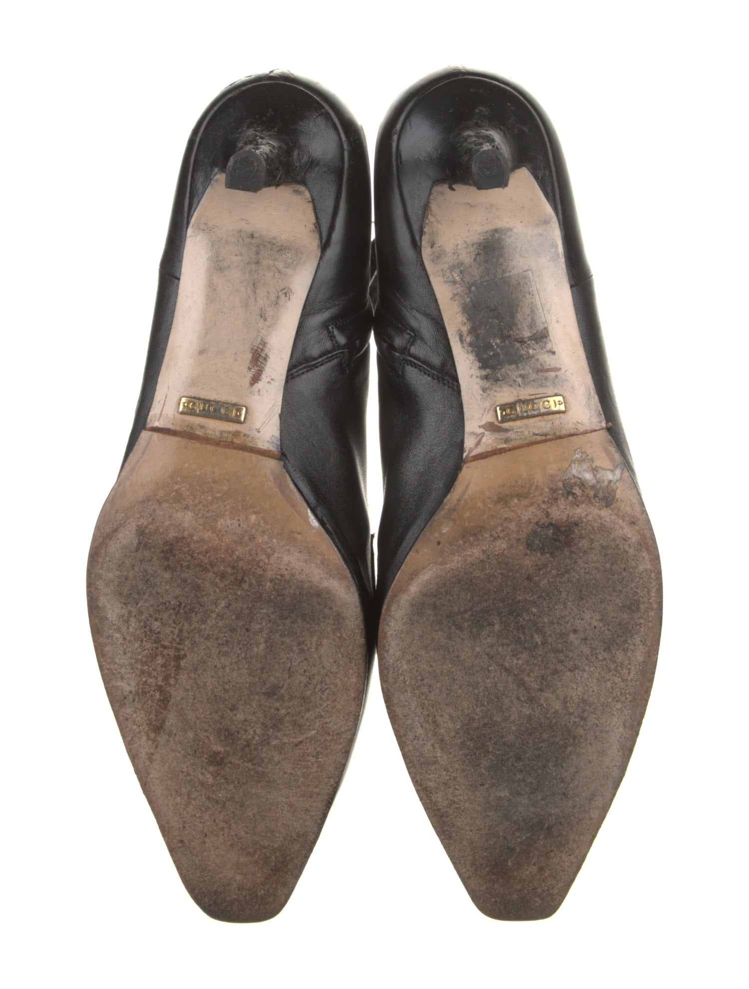 Gucci Interlocking G Horsebit Leather Boots