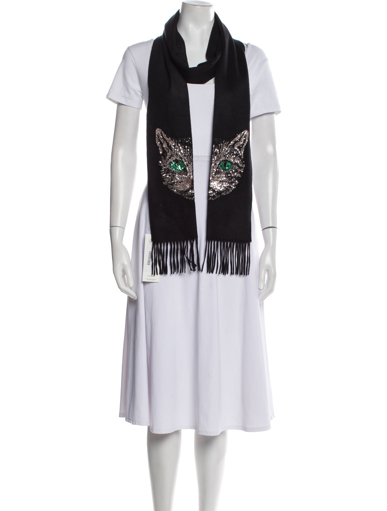 Gucci Silk GG Logo Scarf