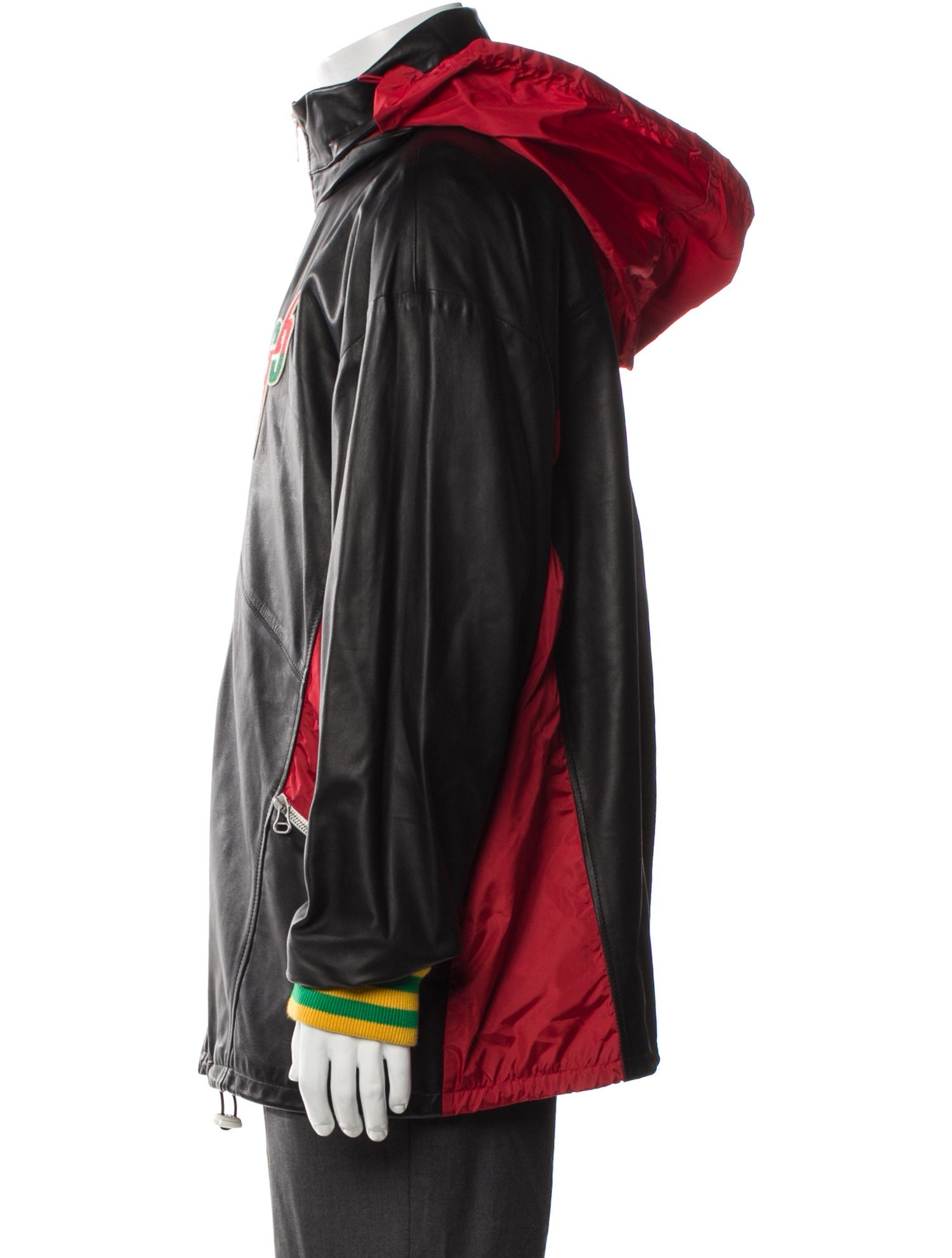 Gucci GG Blade Lamb Leather Parka