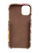 Gucci Coated Canvas Pattern Print iPhone Case