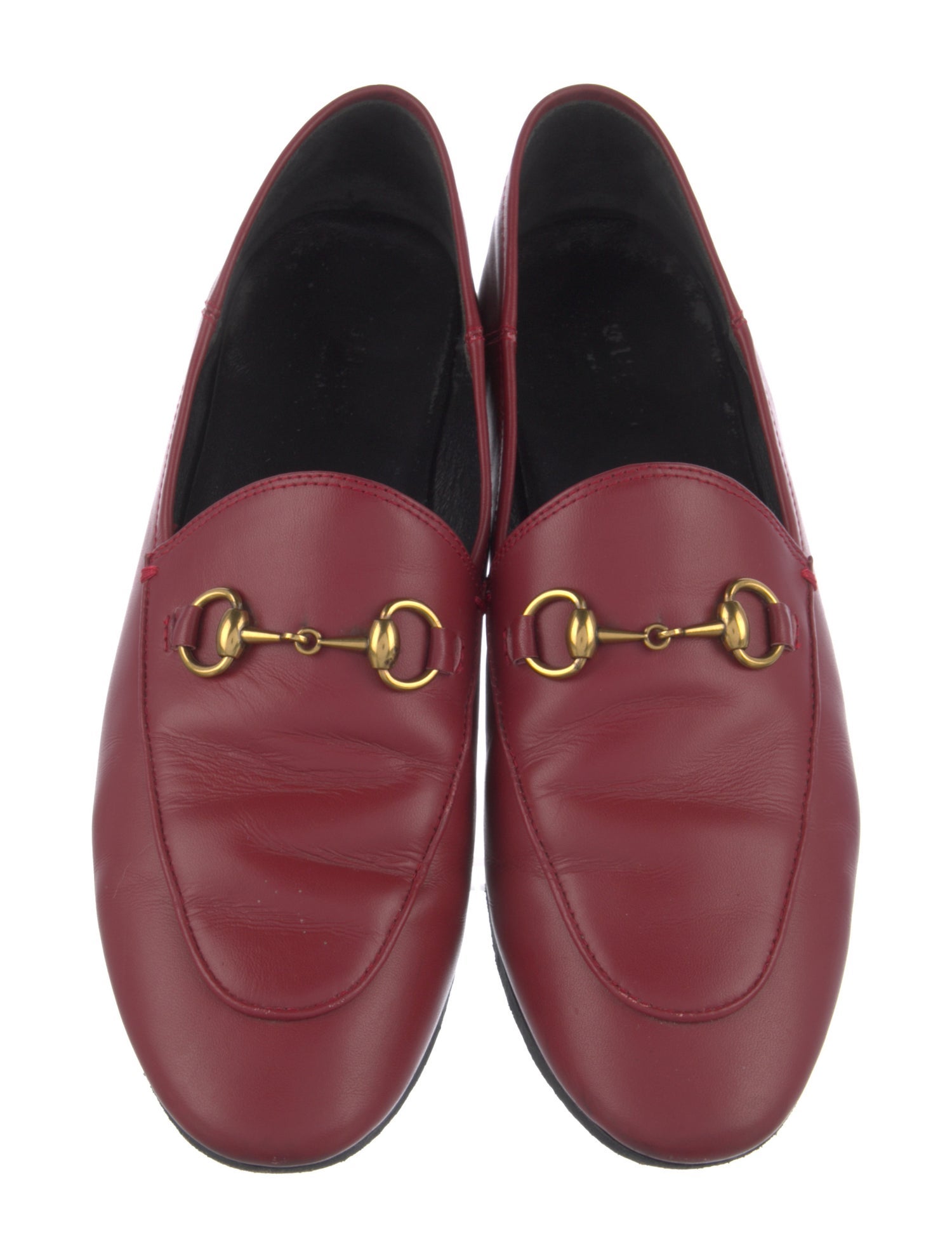 Gucci 1955 Horsebit Accent Leather Loafers