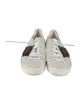 Gucci Web Accent Leather Sneakers
