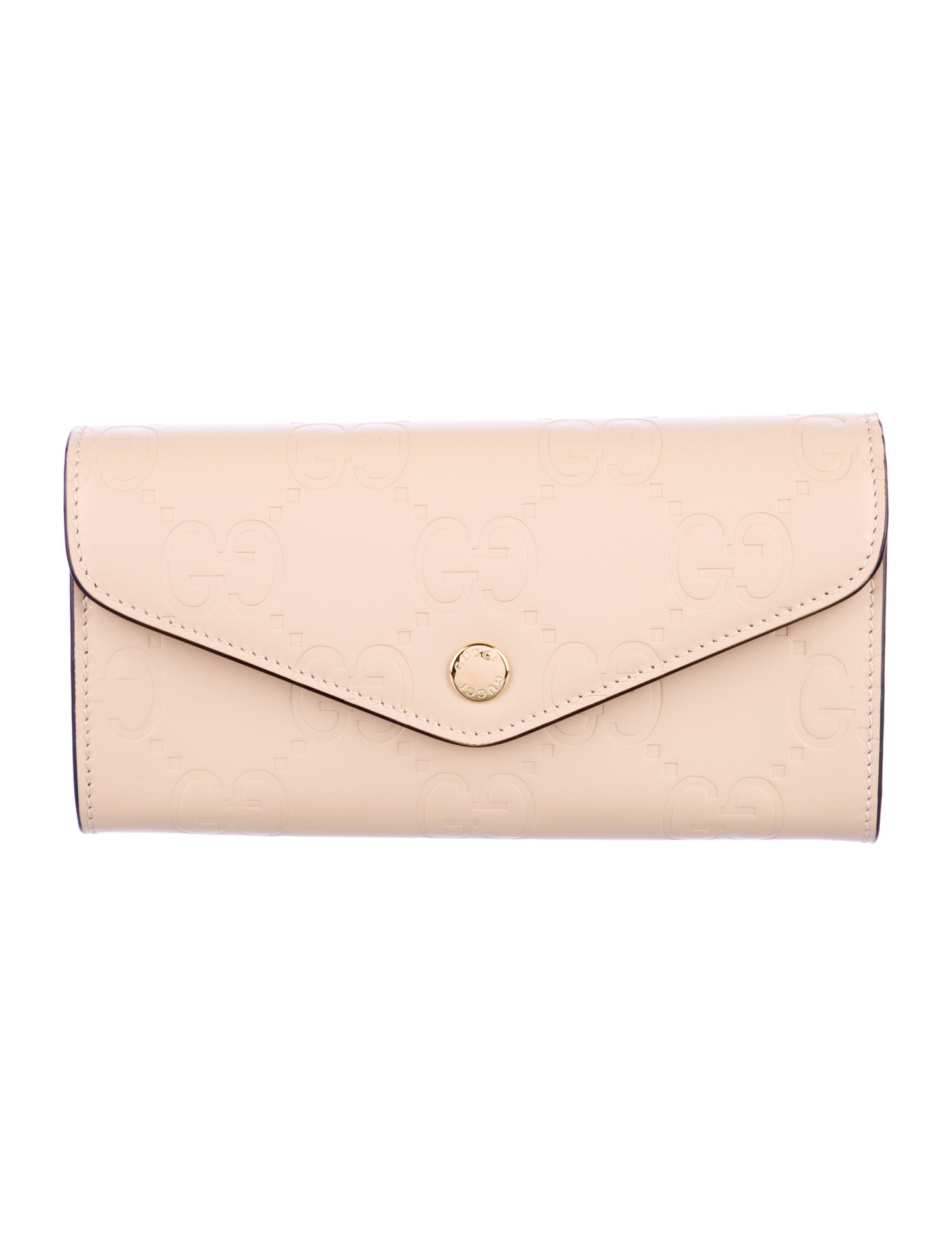 Gucci GG Embossed Leather Wallet