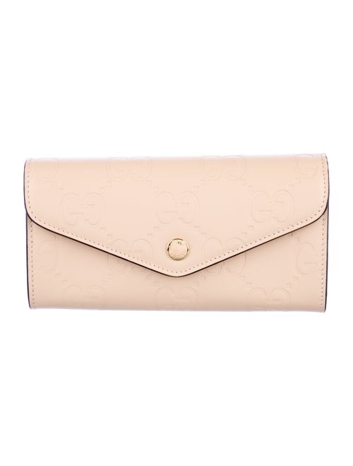 Gucci GG Embossed Leather Wallet