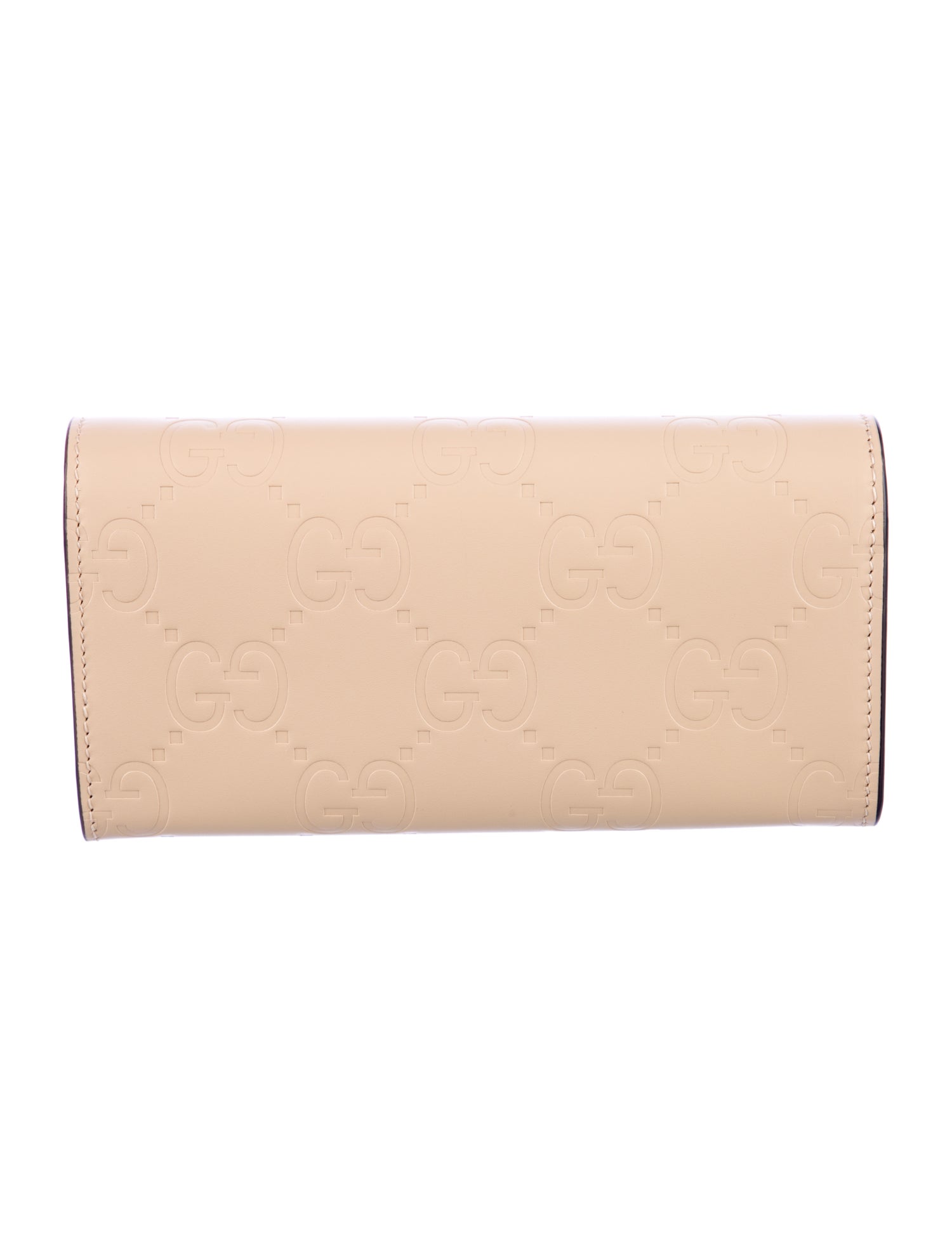 Gucci GG Embossed Leather Wallet