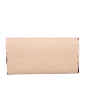 Gucci GG Embossed Leather Wallet