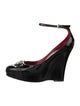 Gucci Horsebit Accent Patent Leather Pumps